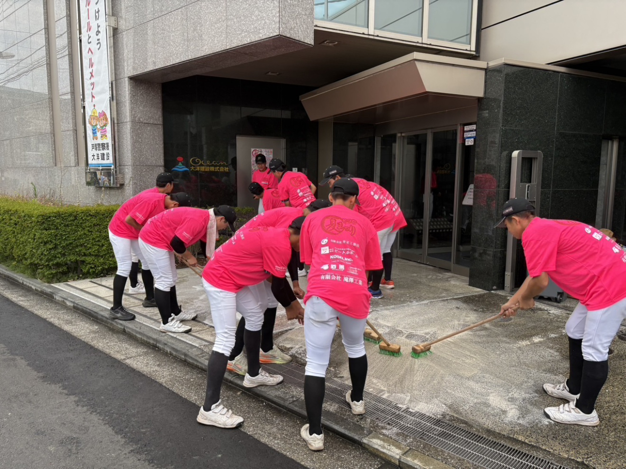2026とつか夏まつり翌日の清掃活動に参加しました！